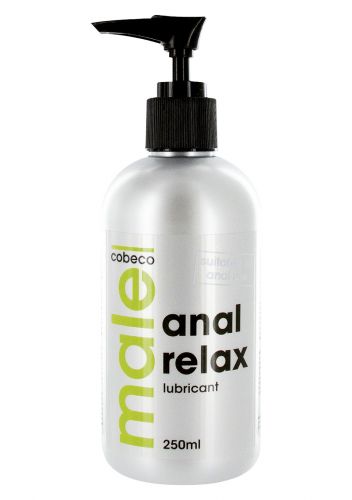 Lubrificante anale male cobeco anal relax lubricant 250ml