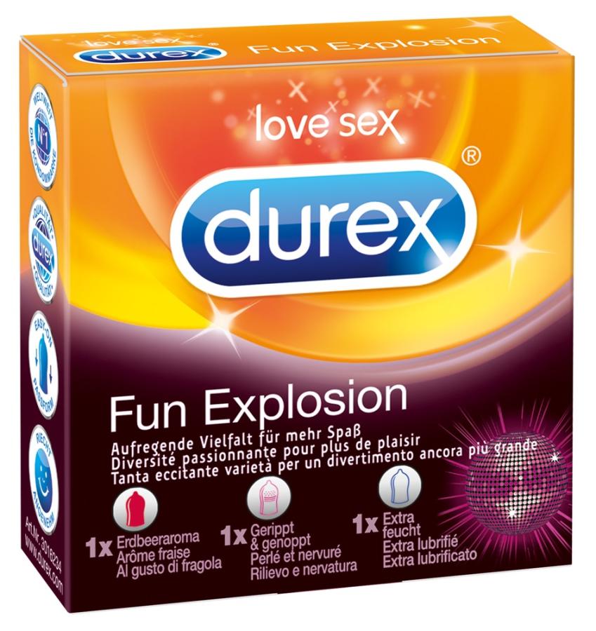 Durex Fun Explosion 3pc.
