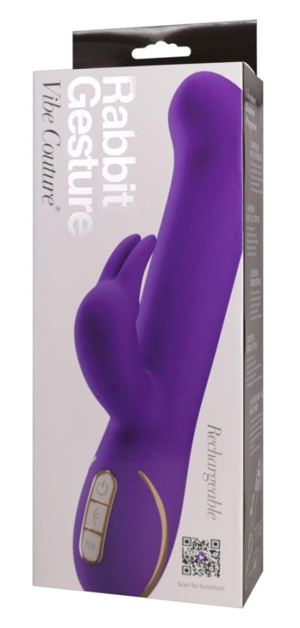 Rabbit Gesture Purple