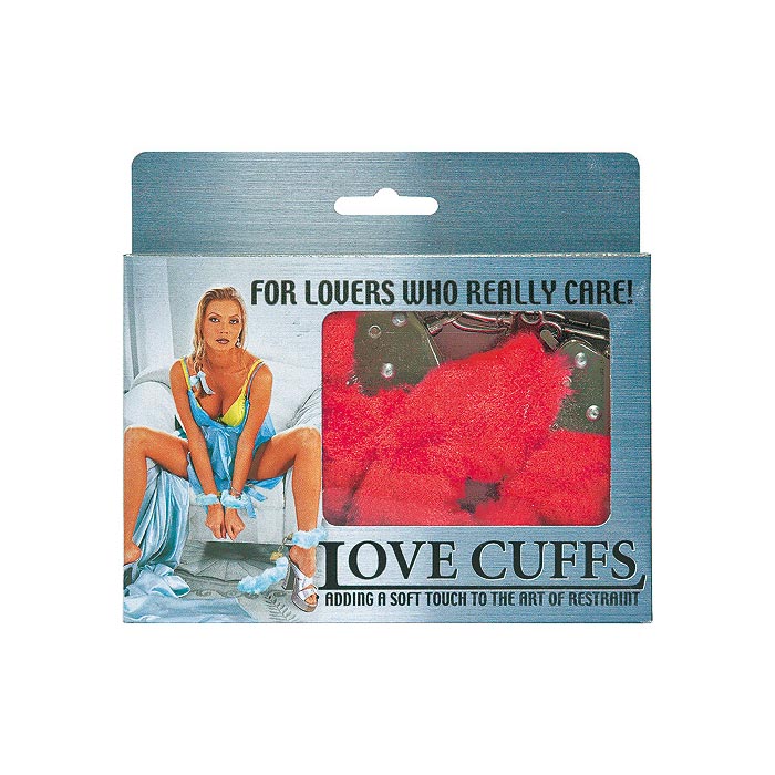 Handschellen mit Plüsch - Manette con p