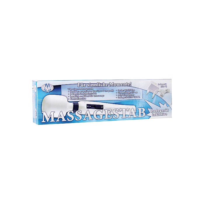 MVW Massagestab Aufladbar weiß