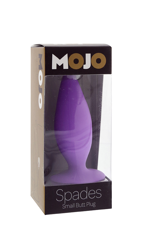 MOJO SPADES SMALL BUTT PLUG PURPLE